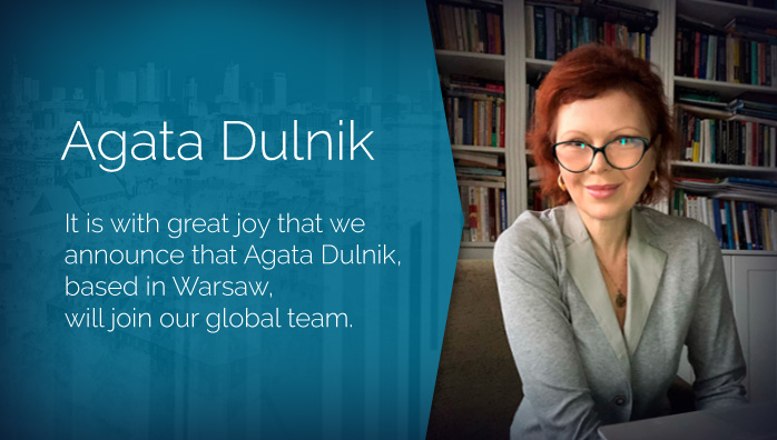 Agata Dulnik joins Global Avvartes Partners Team