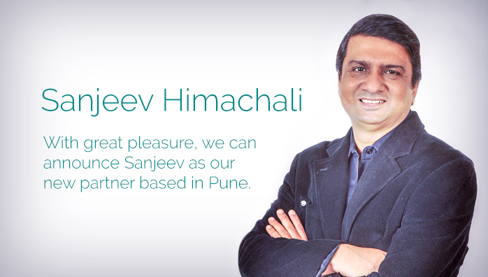 Sanjeev Himachali, our new partner based in Pune/India